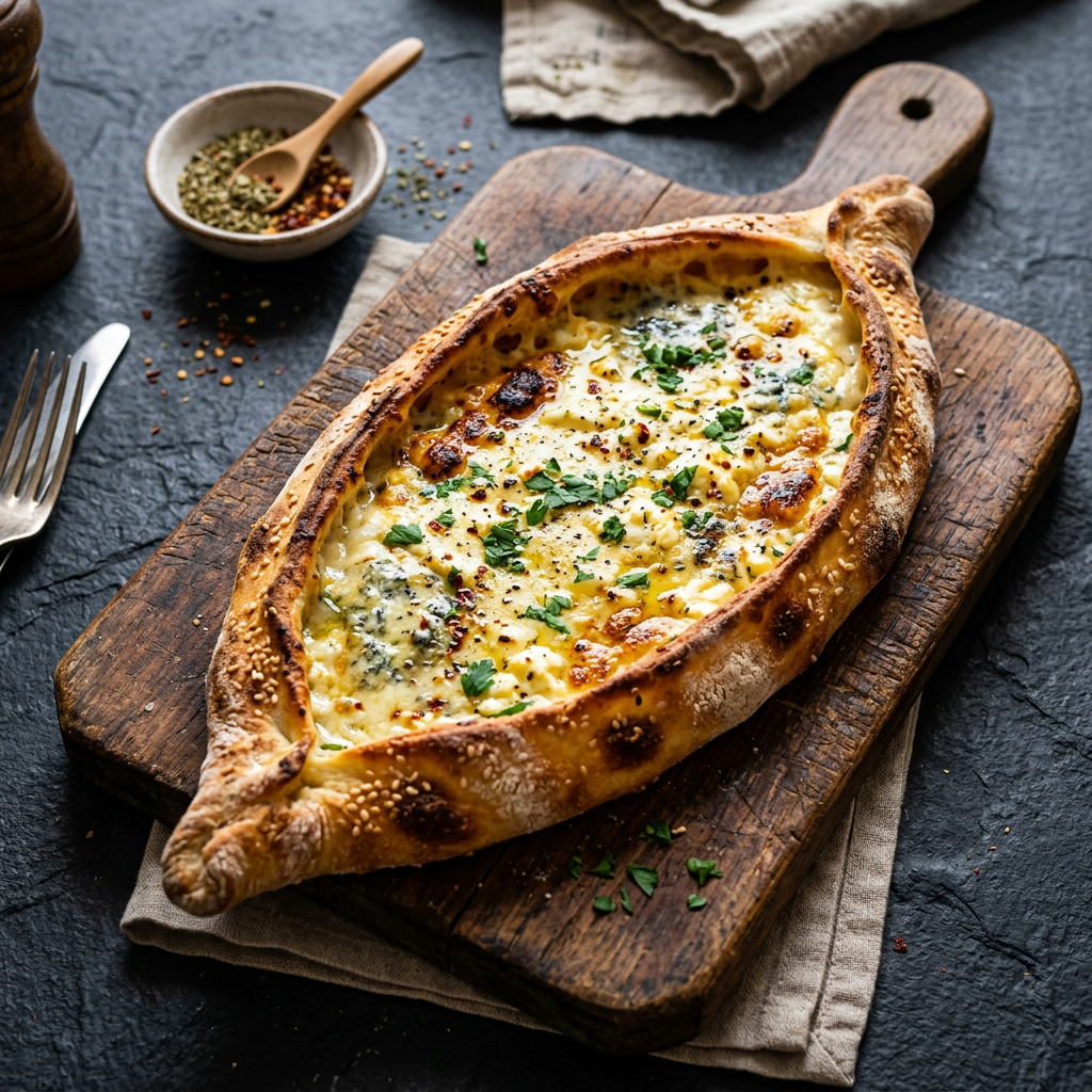 Pide Quattro Formaggi